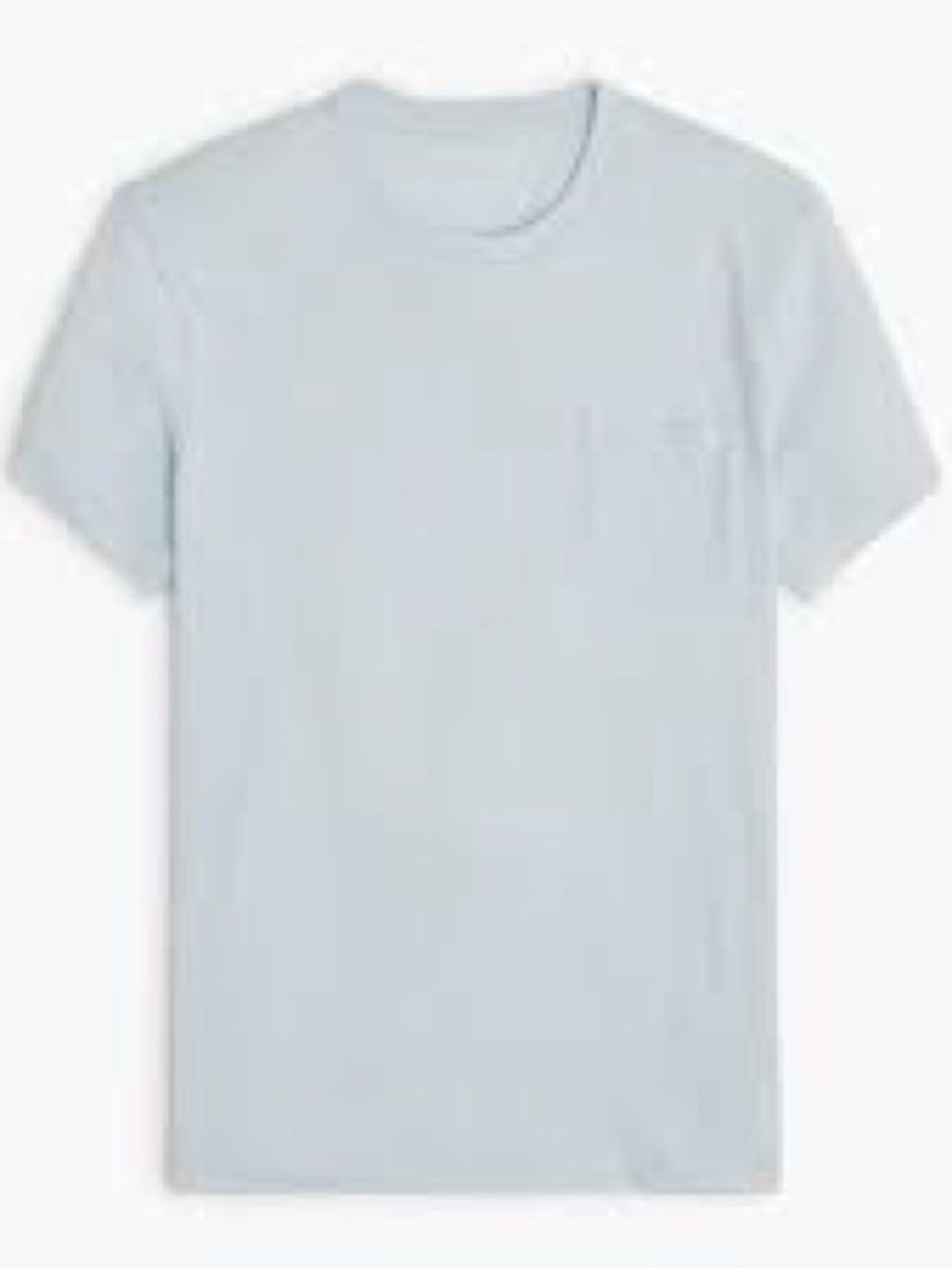 J. Crew Light Blue Pocket Crewneck T-Shirt